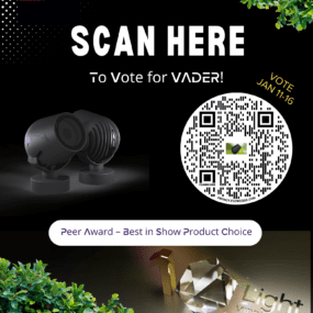 VOTE for VADER for “Peer Award – Best in Show Product Choice” for Light Middle East Awards