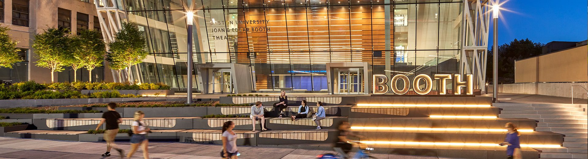 Boston University Booth Theater  Mikyoung Kim Design - Our work brings  health and well being to the global environment and local neighborhoods,  creating bespoke experiences that improve civic health by engaging