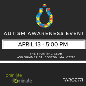 Targetti supporting Autism Awareness Fundraising Event – The Sarah Foundation in Boston