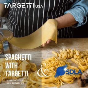 Spaghetti with Targetti & SDLA coming this June