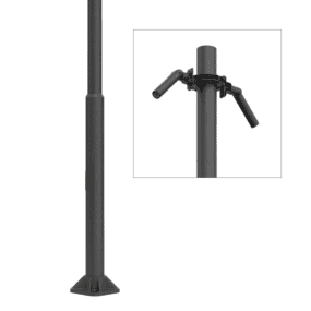 ROUND STRAIGHT ARCHITECTURAL STEPPED POLE
