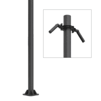 ROUND STRAIGHT ARCHITECTURAL STEPPED POLE