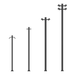 ROUND STRAIGHT POLE