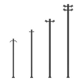 ROUND STRAIGHT POLE