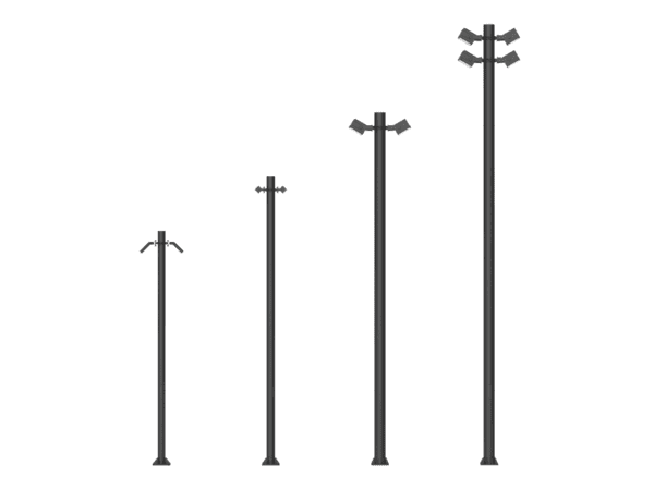 ROUND STRAIGHT POLE